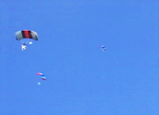 Largada de paraquedistas