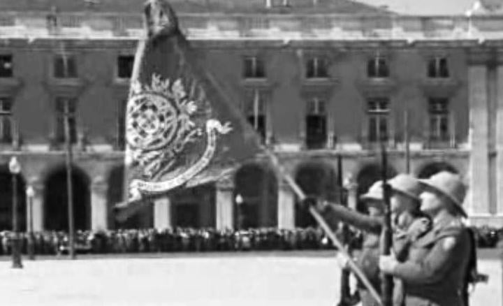 Partida de Contingente Militar para a Índia