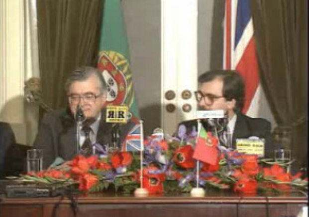 Encontro entre a Grã-Bretanha e Portugal