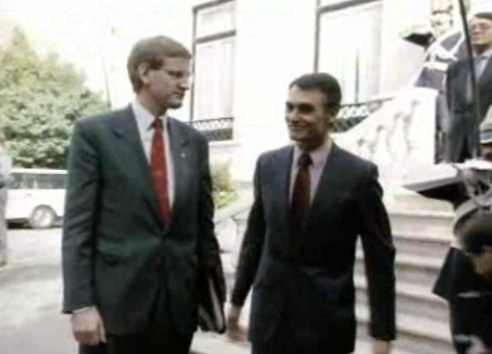 Visita do primeiro-ministro da Suécia