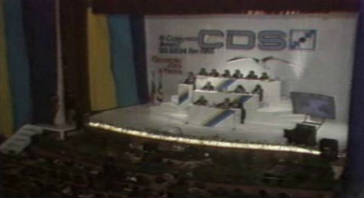Candidatos à presidência do CDS