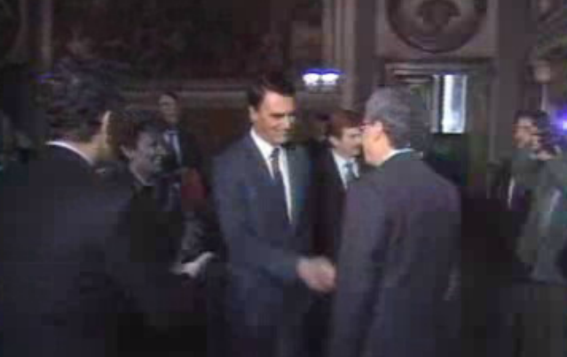 Cavaco Silva no Instituto Universitário Europeu