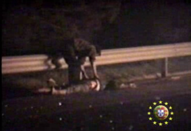 Acidente na autoestrada do Sul