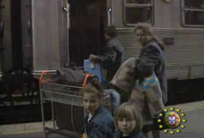 Comboio especial para emigrantes