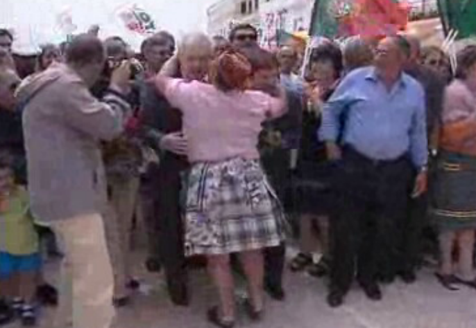 Mário Soares em campanha