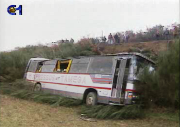 Acidente rodoviário em Bragança
