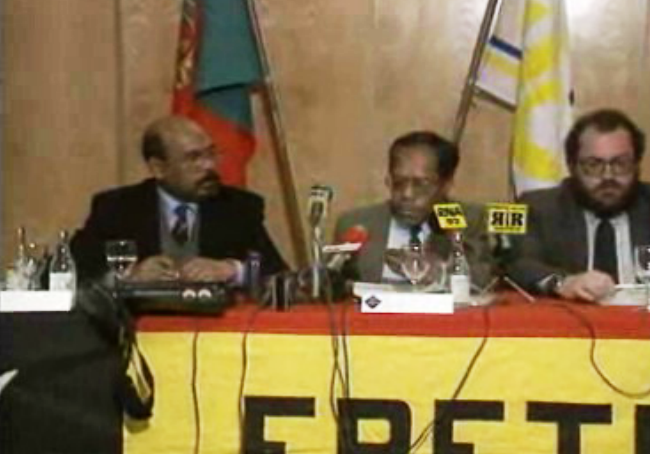 Conferência de imprensa da Fretilin