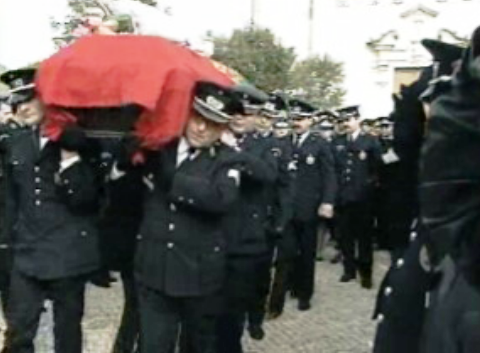 Funeral de agente da PSP