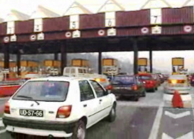 Portagens na Ponte 25 de Abril