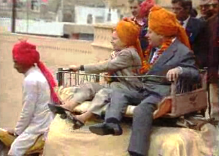 Visita de Mário Soares a Jaipur