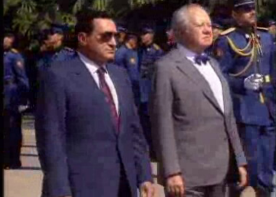 Último dia de Mário Soares no Egito