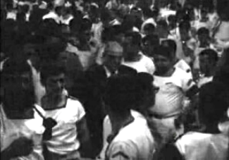 Spínola e Ministro da Marinha num jantar na Guiné Bissau