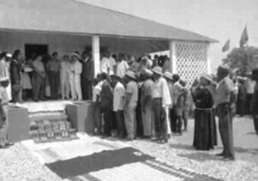 Inauguração de tabancas na Guiné Bissau