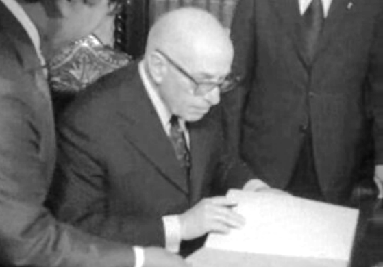 Almoço no Clube Ginástico Português em honra do Chefe de Estado