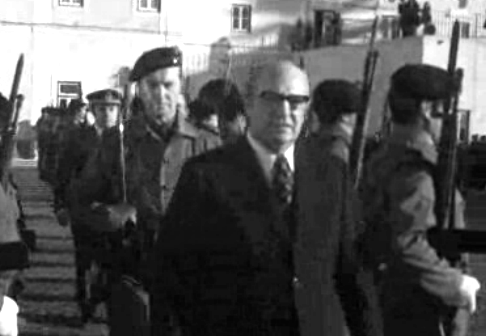 Ministro do Interior visita o Quartel General da Legião Portuguesa