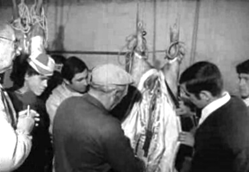 Matança do porco em Barril