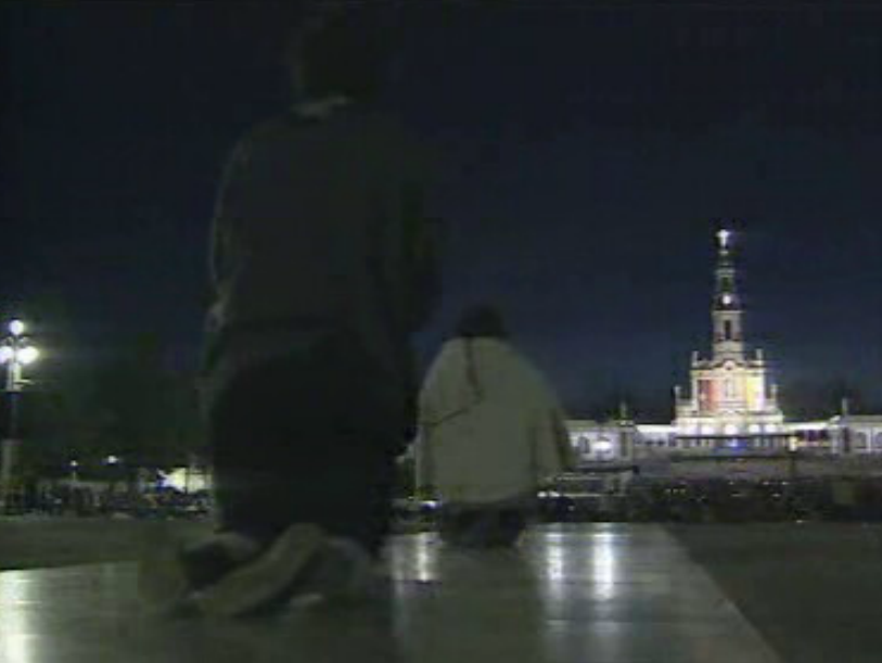 Peregrinos em Fátima