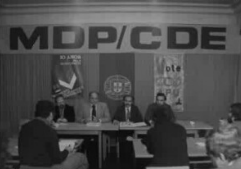 Conferência de imprensa do MDP/CDE