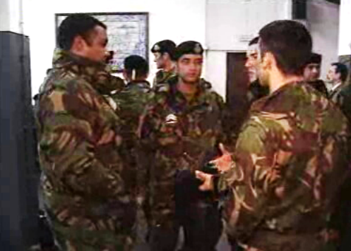 Militares partem para a Bósnia