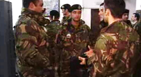 Militares partem para a Bósnia