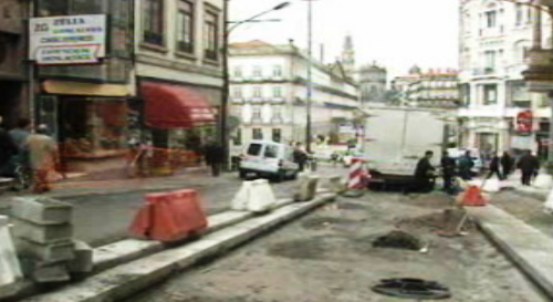 Obras de requalificação no Porto