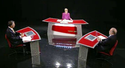 Presidenciais 2011: Debate entre Cavaco Silva e Manuel Alegre