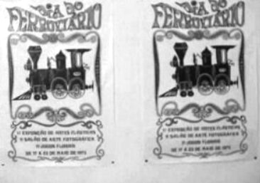 Sessão solene no salão de festas do Clube Ferroviário