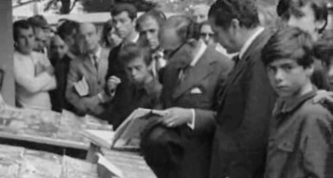 Visita de Baltazar Rebelo de Sousa à Feira do Livro