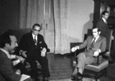 Tito com Ramalho Eanes e Mário Soares