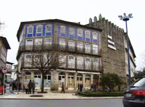 Desabamento em Guimarães