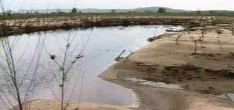 Dique cede no Ribatejo