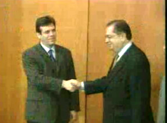 Encontro entre Gama e Kostunica