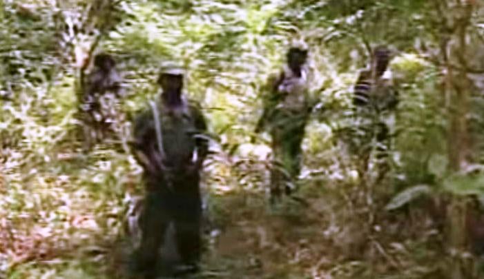 Luís Castro no Quartel-General da FLEC/FAC