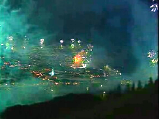 Fogo de artifício no Funchal