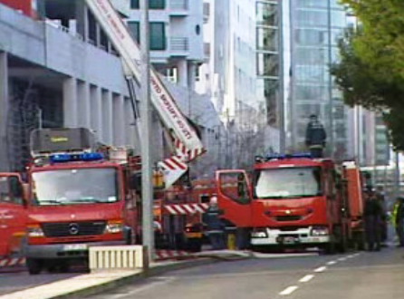 Incêndio no Parque das Nações