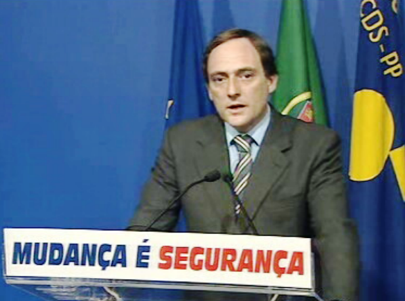 Paulo Portas preocupado com a insegurança