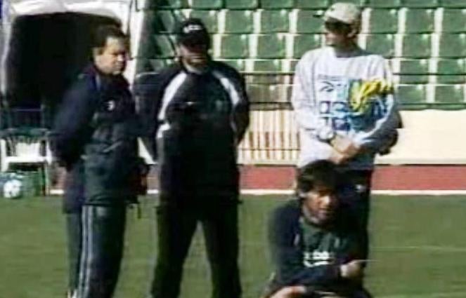 Futebol: Treino do Sporting Clube de Portugal