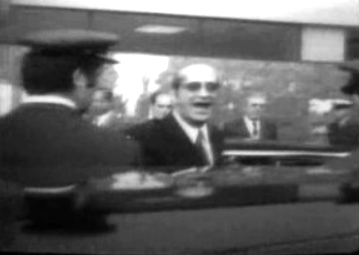 Chegada de Costa Gomes dos EUA