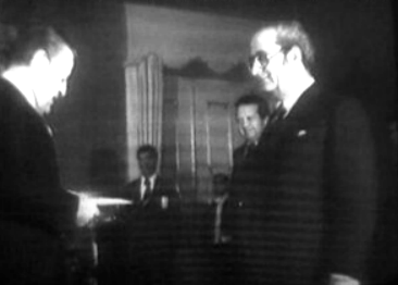 Embaixadores da Suíça e da Hungria