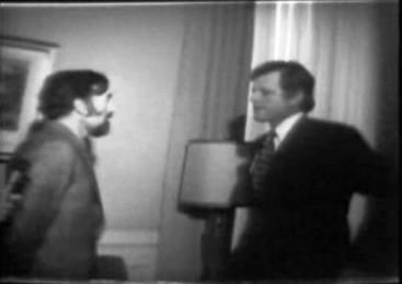 Vítor Alves com Edward Kennedy