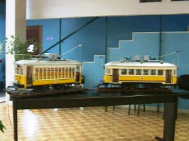 Exposição de miniaturas de elétricos do Porto