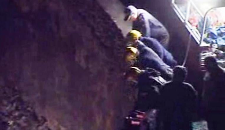 Resgate de corpos no Livramento