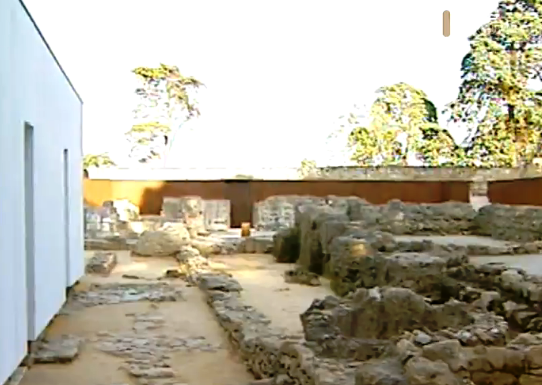 Núcleo arqueológico no castelo de São Jorge
