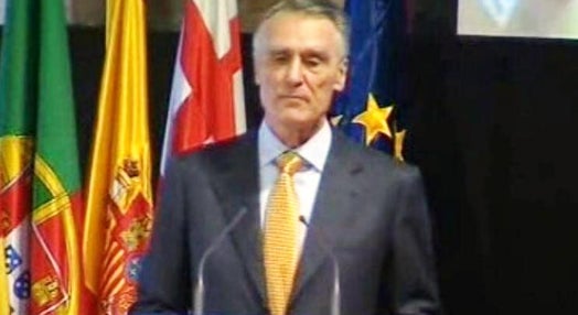 Cavaco Silva em Espanha