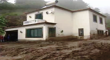 Vítimas da catástrofe natural na Madeira
