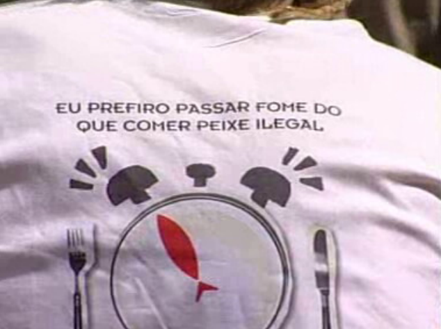 Alunos em greve de fome alertam para problemas ambientais