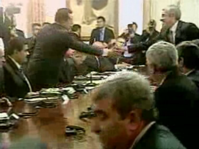 Visita oficial de José Sócrates à Venezuela