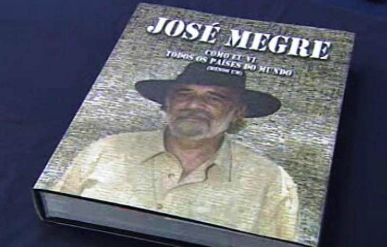 Lançamento do livro de José Megre