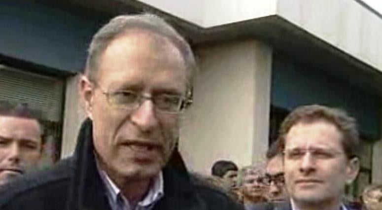 Francisco Louçã nos estaleiros de Viana