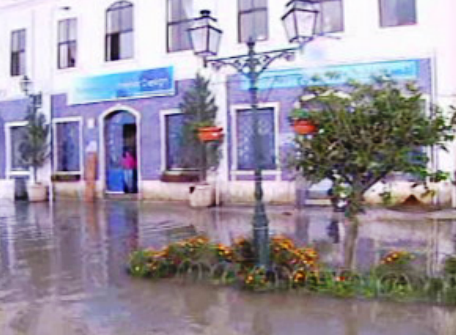 Alhandra afetada pelo mau tempo